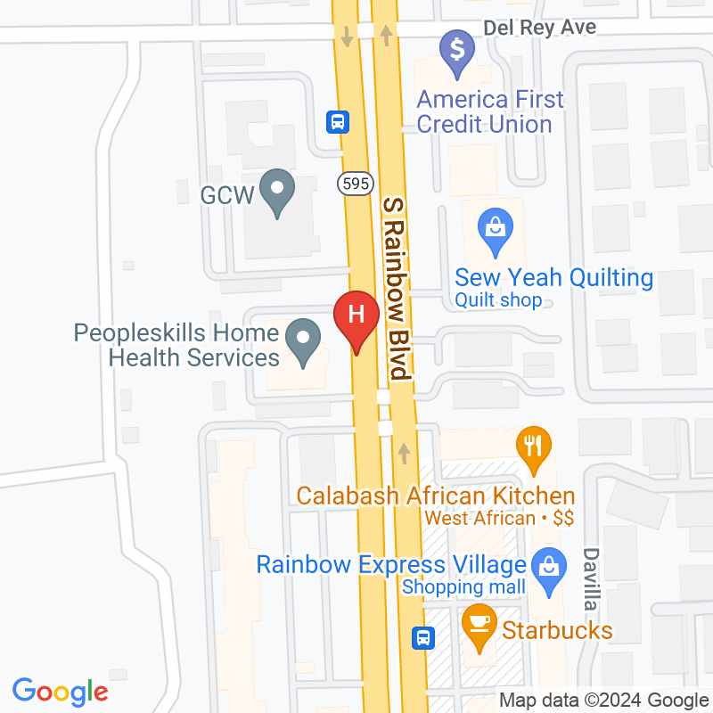 Peopleskills Home Health Services - 1601 S Rainbow Blvd Ste 140
