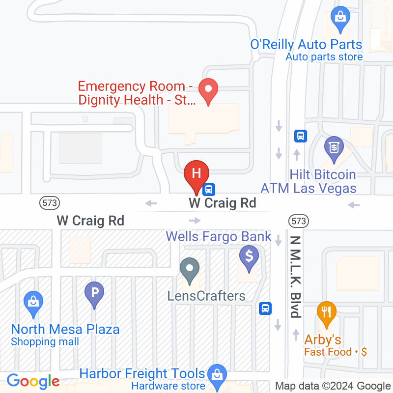 Dignity Health St Rose Dominican N L V  Campus - 1550 W Craig Rd