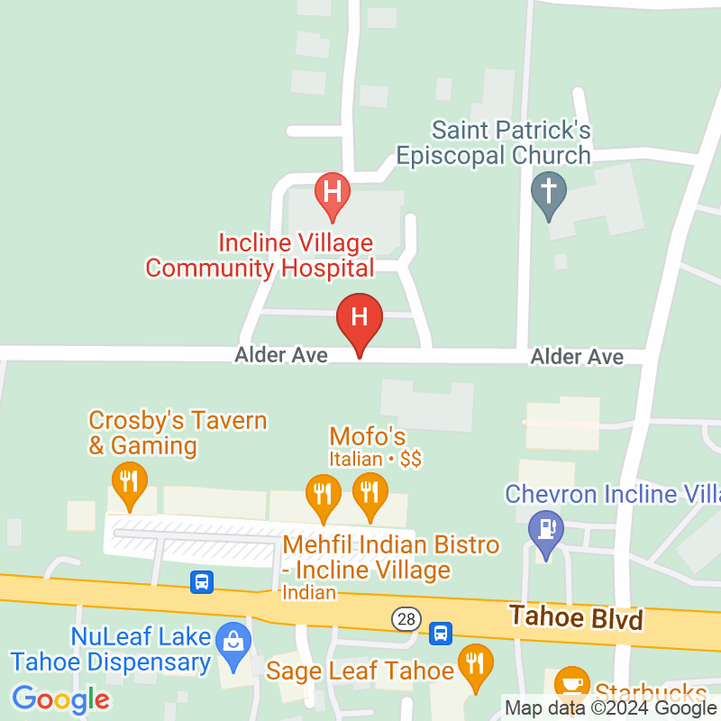 Incline Village Health Center - 880 Alder Ave