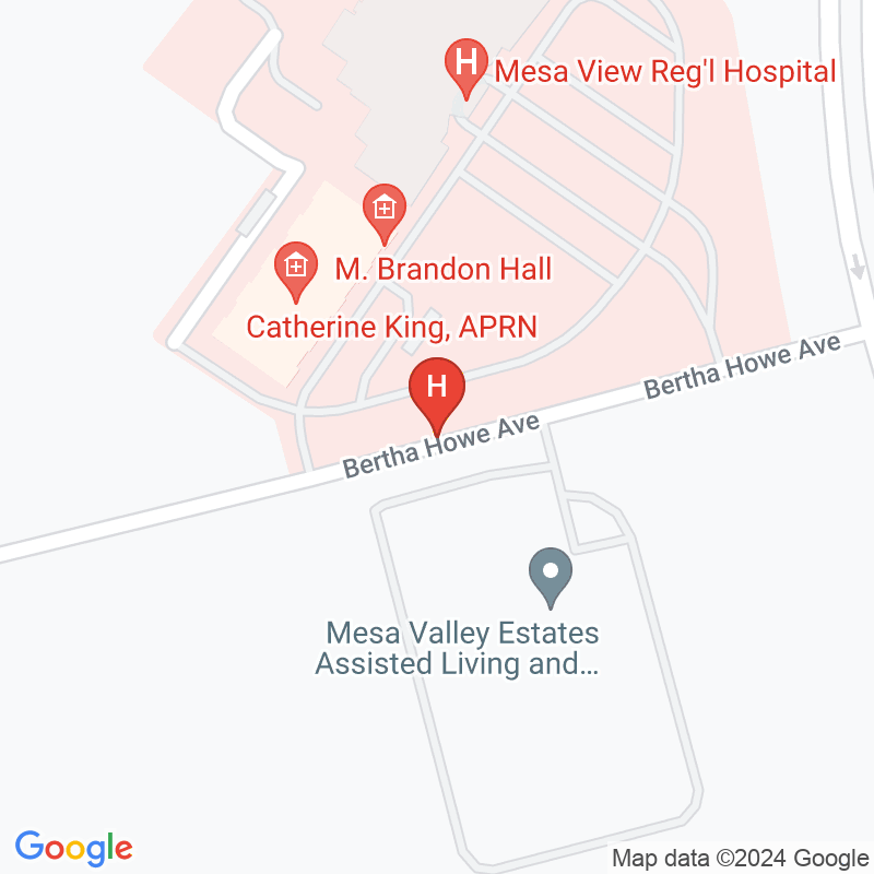 Mesa View Regional Hospital - 1299 Bertha Howe Ave