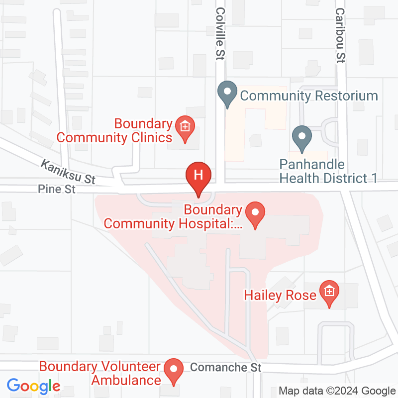 Boundary Community Hospital - 6640 Kaniksu St