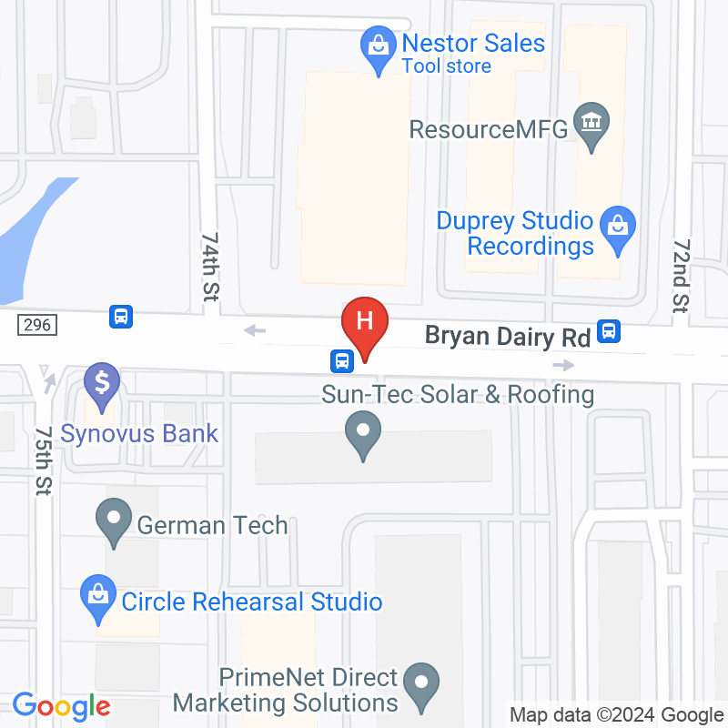 Tampa Bay Regional Surgery Center - 7300 Bryan Dairy Rd Ste 495