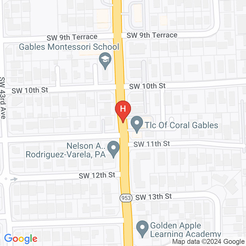 Surgery Center of Coral Gables - 1097 S Le Jeune Rd