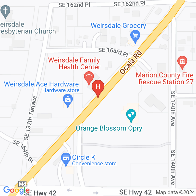 Weirsdale Family Health Center - 16400 S Highway 25