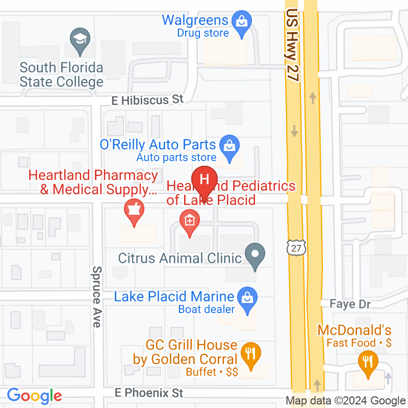 Heartland Pediatrics of Lake P - 344 E Royal Palm St