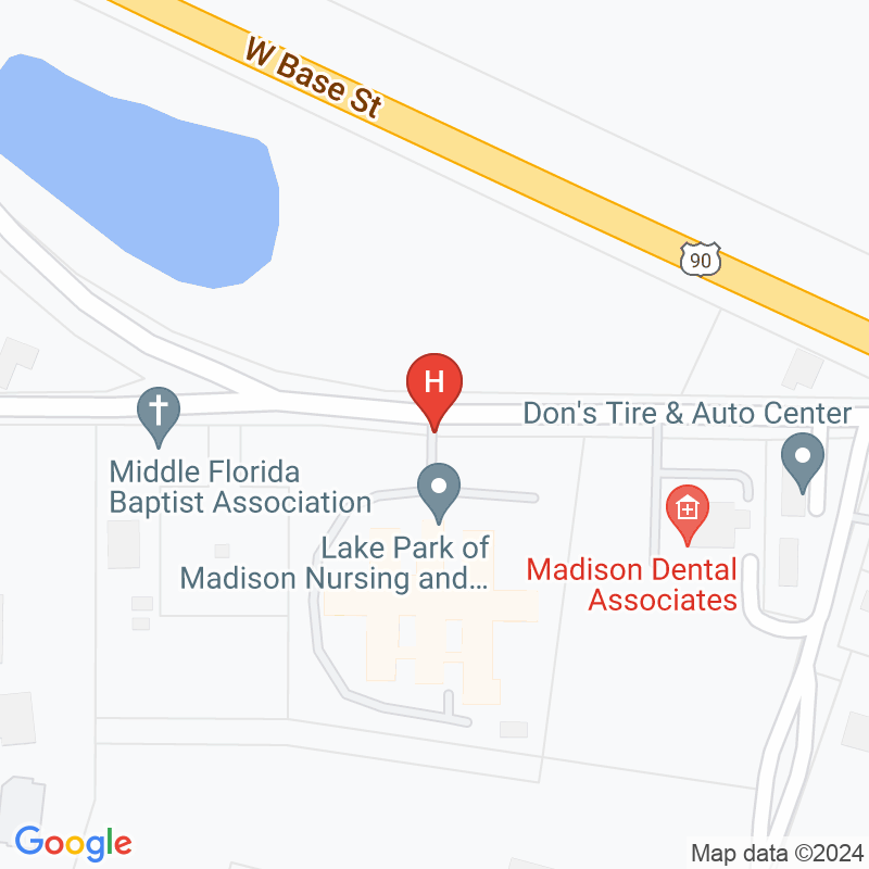 Lake Park of Madison Nursing and Rehabilitation Ce - 259 SW Captain Brown Rd
