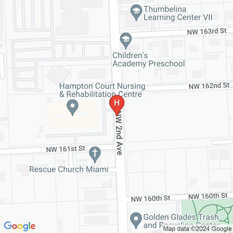 Hampton Court Nursing and Rehabilitation Center - 16100 NW 2nd Ave