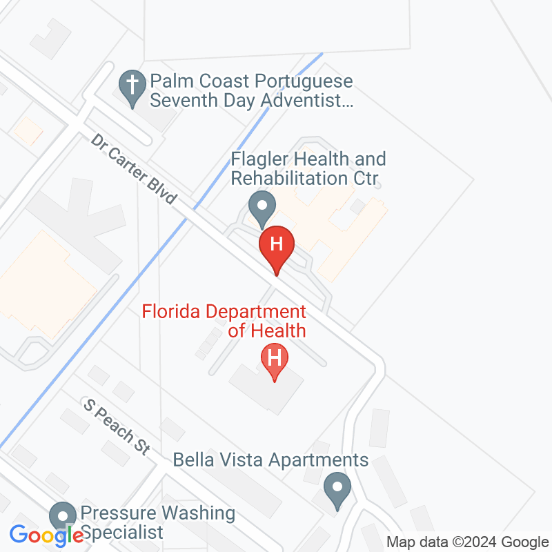 Flagler Health and Rehabilitation Center - 300 Dr Carter Blvd