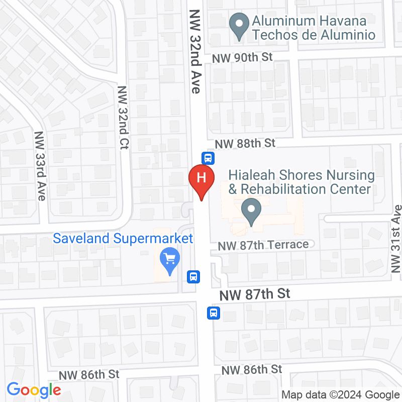 Hialeah Shores Nursing and Rehab Center - 8785 NW 32nd Ave