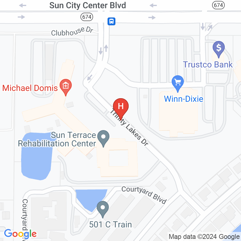 Sun Terrace Health Care Center - 105 Trinity Lakes Dr