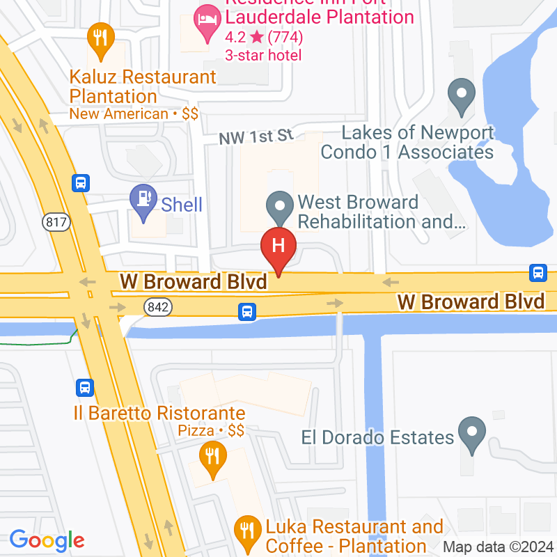 West Broward Rehabilitation and Healthcare - 7751 W Broward Blvd