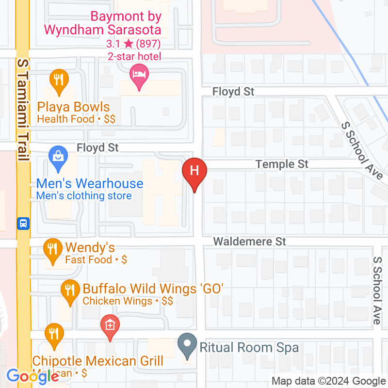 Sarasota Health and Rehabilitation Center - 1524 S East Ave