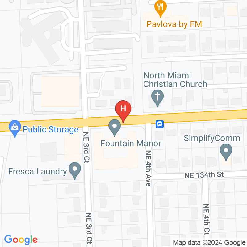 Fountain Manor Health & Rehabilitation Center - 390 NE 135th St