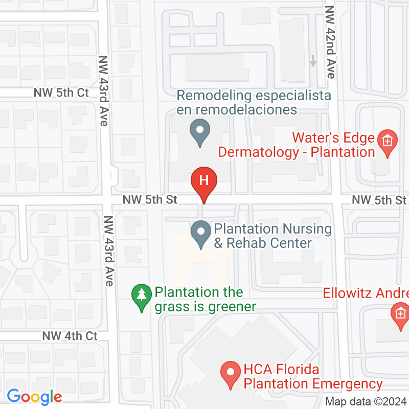 Plantation Nursing & Rehabilitation Center - 4250 NW 5th St