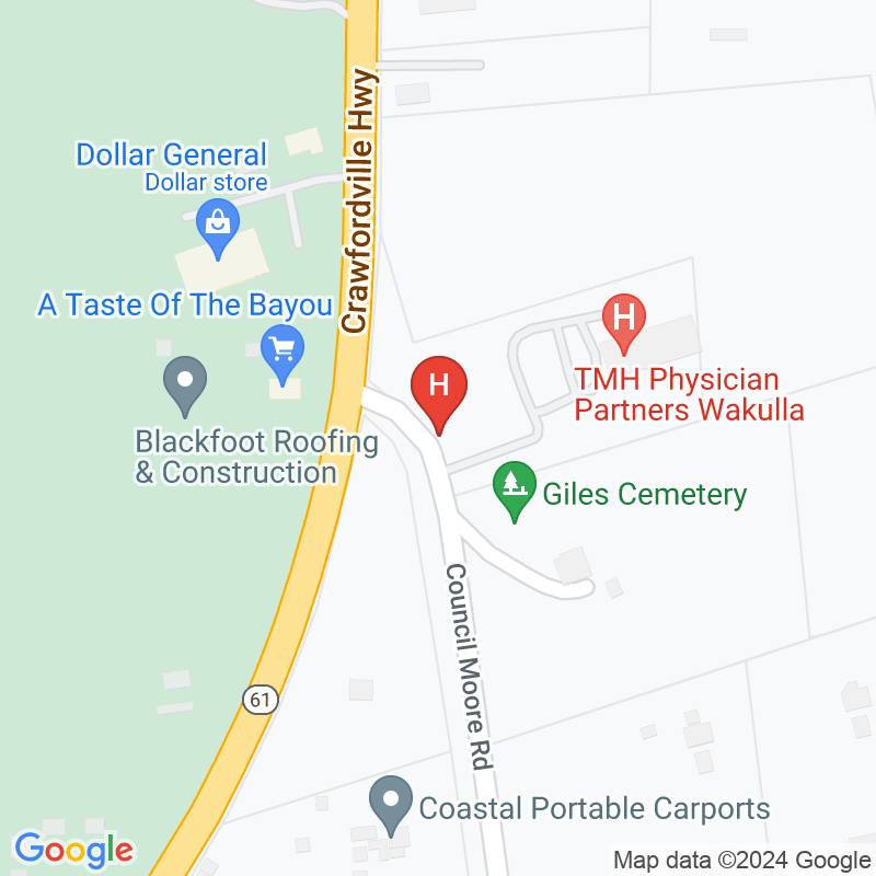 Tmh Physician Partners Wakulla - 15 Council Moore Rd
