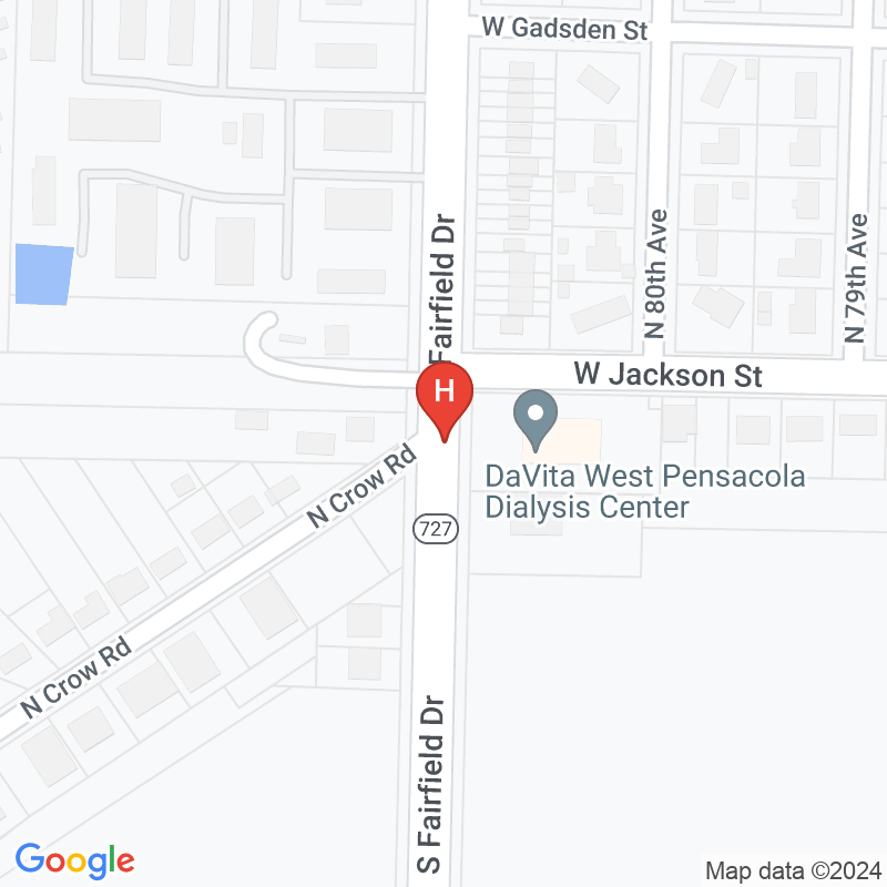 West Pensacola Dialysis Center - 598 N Fairfield Dr Ste 100