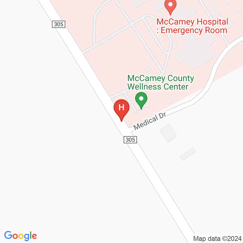 Mccamey Hospital - 2500 Hwy 305