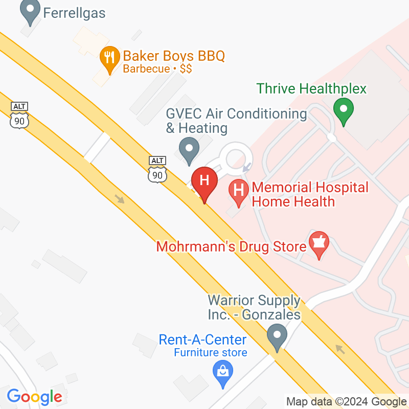 Memorial Hospital Home Health Agency - 1314 N Sarah Dewitt Dr