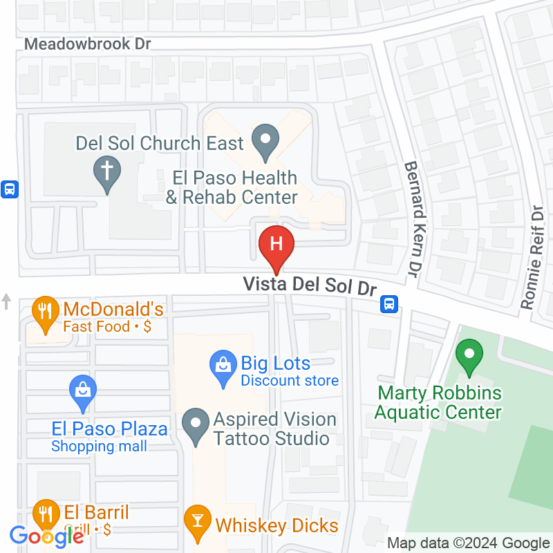 El Paso Health & Rehabilitation Center - 11525 Vista Del Sol Dr