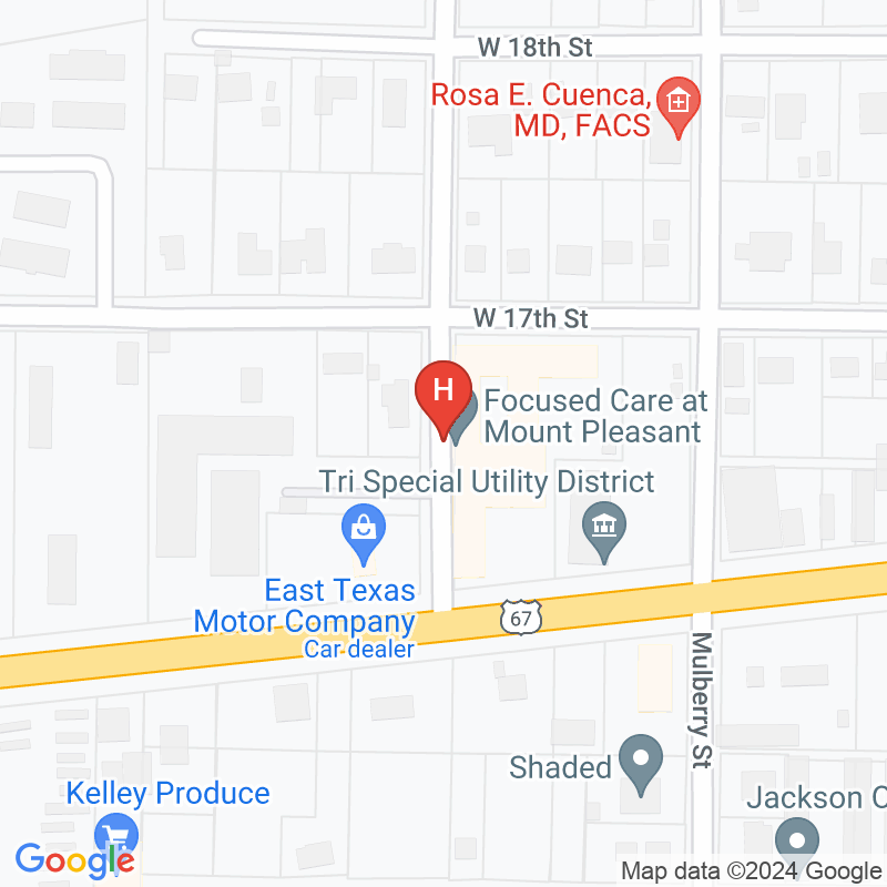 Focused Care at Mount Pleasant - 1606 Memorial Ave