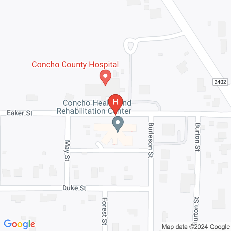 Concho Health & Rehabilitation Center - 613 Eaker St