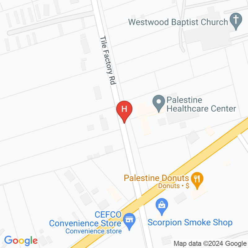 Palestine Healthcare Center - 1816 Tile Factory Rd