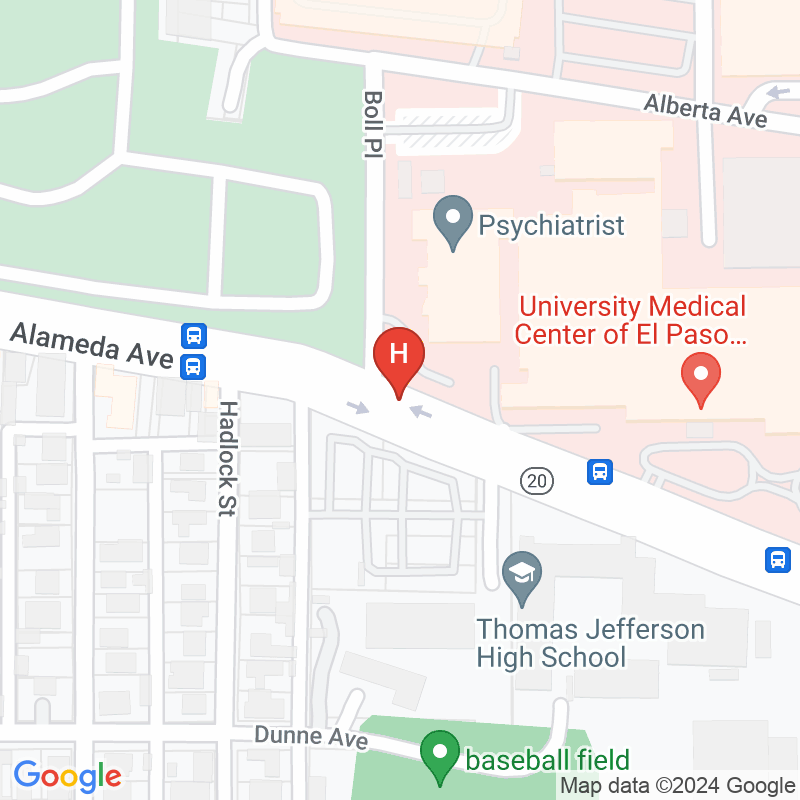 El Paso Psychiatric Center - 4615 Alameda Ave