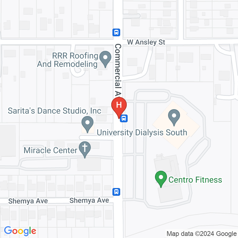 University Dialysis South - 3750 Commercial Ave Ste 110