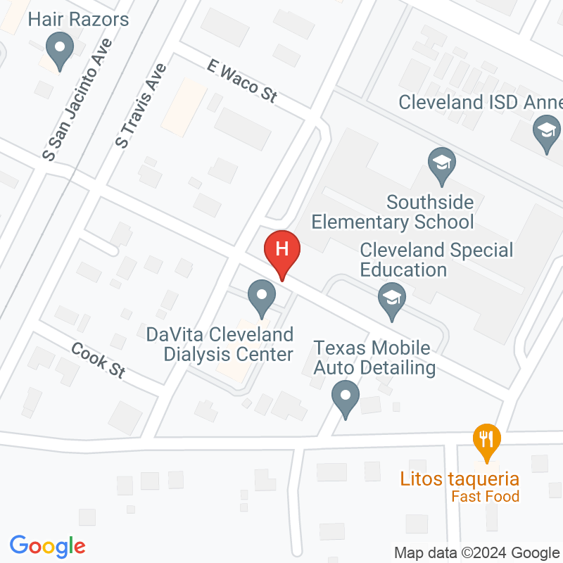 Cleveland Dialysis Center - 202 E Fort Worth St