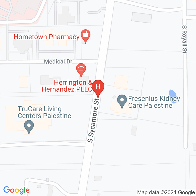 Palestine Dialysis Center - 2260 S Sycamore St