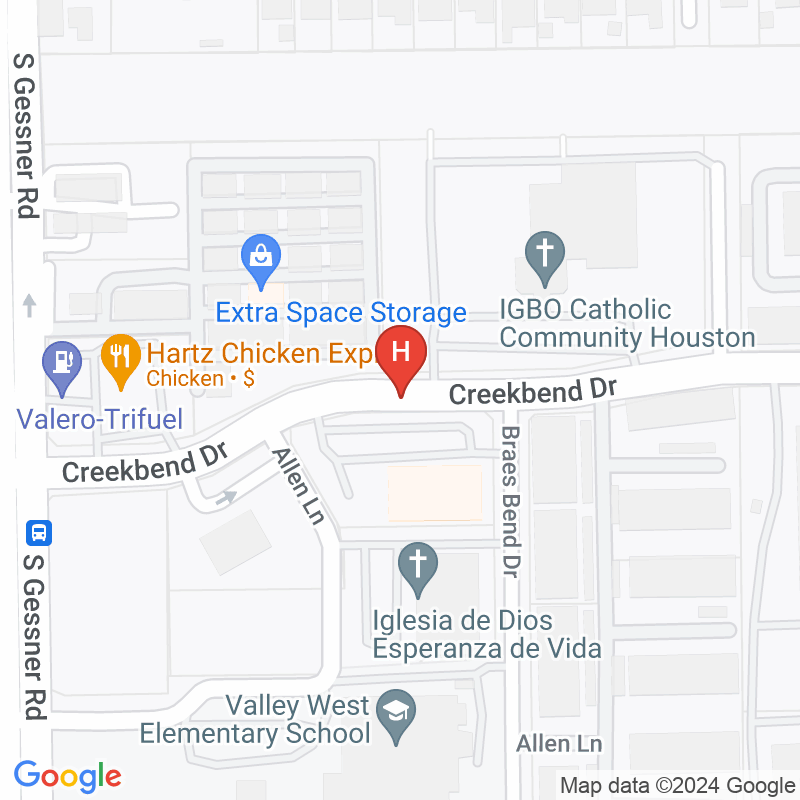 Bma Southwest Houston Dialysis Center - 8303 Creekbend Dr