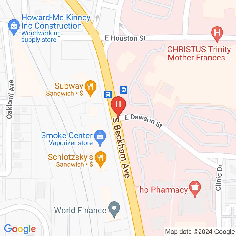 Tyler Continuecare Hospital (At Mother Frances) - 800 E Dawson St Fl 4