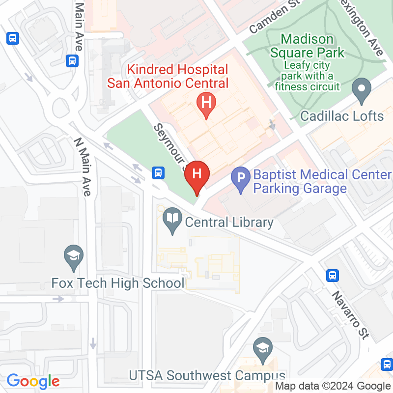 Kindred Hospital- San Antonio Central - 111 Dallas St Fl 4