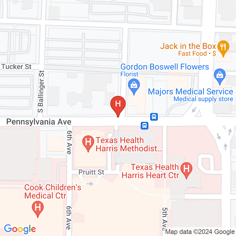 Texas Health Specialty Hospital Fort Worth - 1300 Pennsylvania Ave
