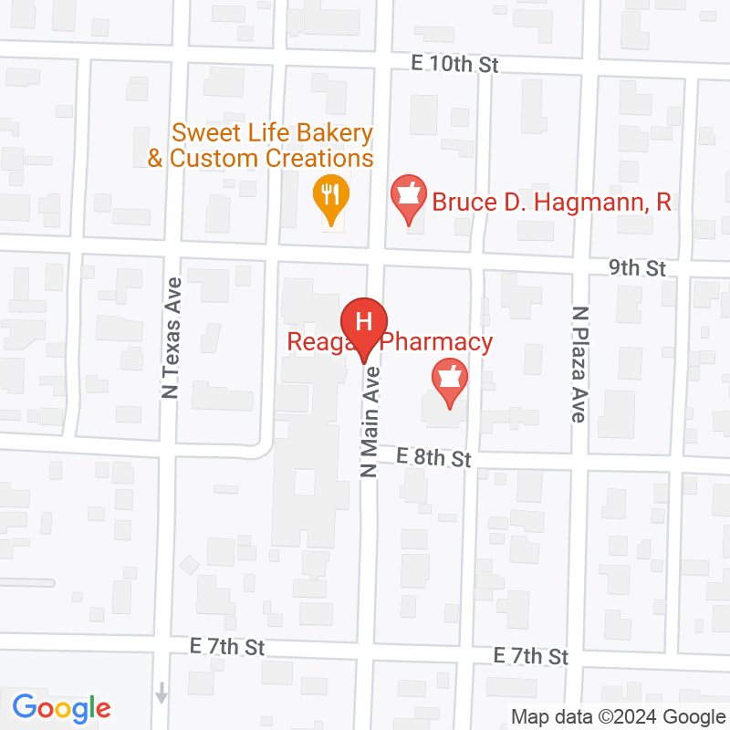 Reagan Memorial Hospital - 805 N Main Ave