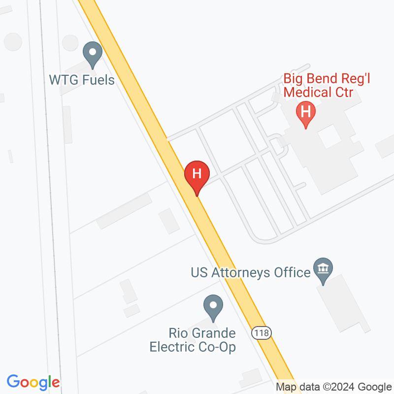 Big Bend Regional Medical Center - 2600 N State Highway 118