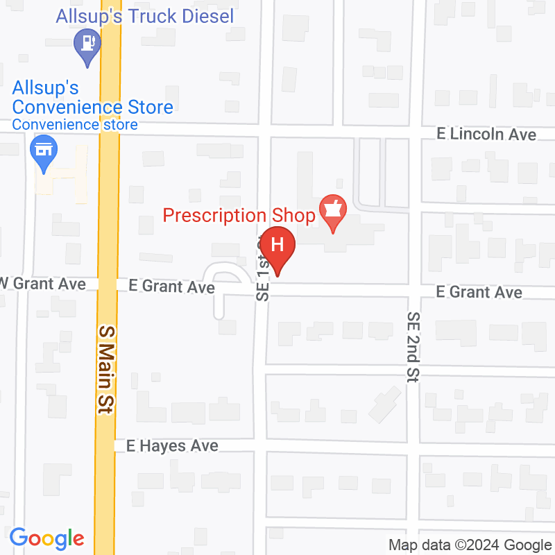 Cochran Memorial Hospital - 205 E Grant Ave