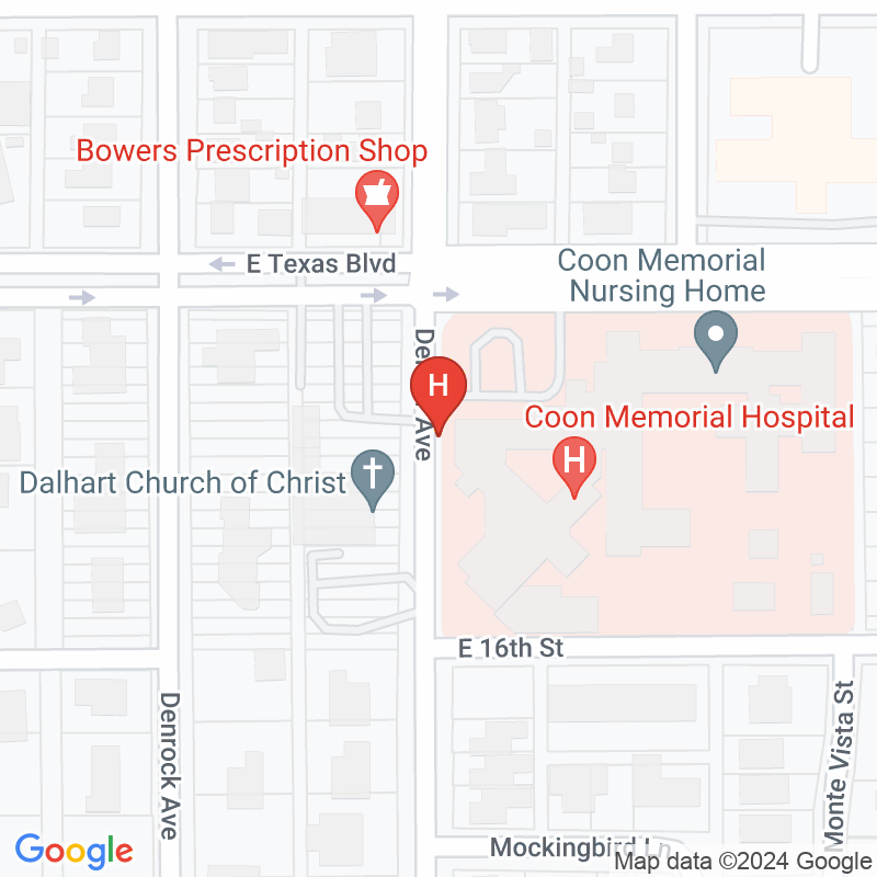 Coon Memorial Hospital - 1411 Denver Ave