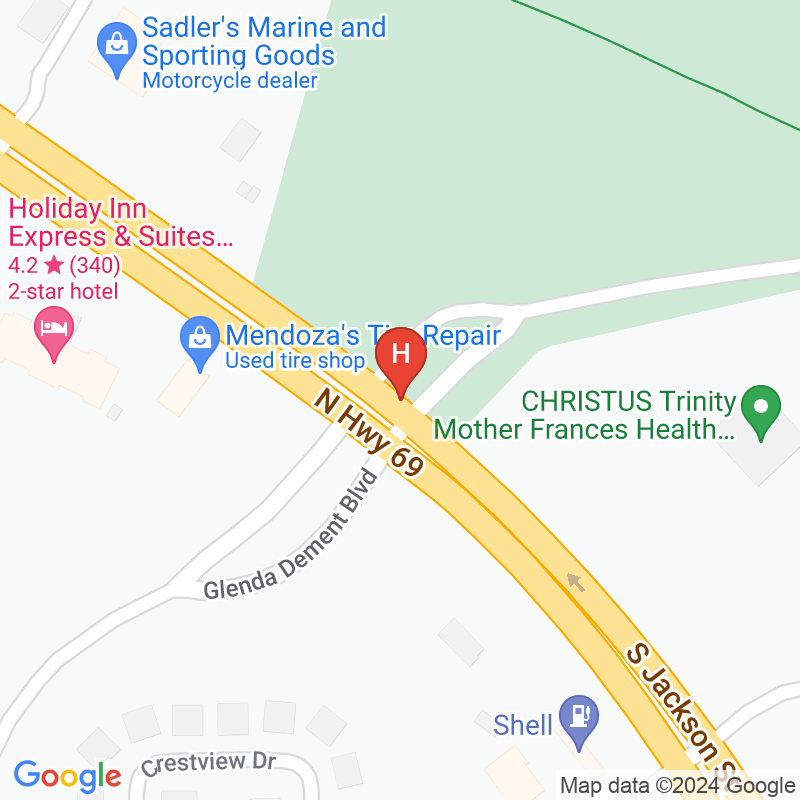 Christus Mother Frances Hospital- Jacksonville - 2026 S Jackson St
