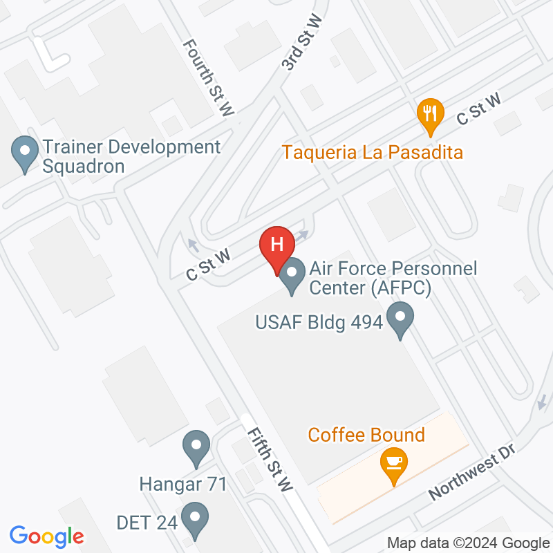 Us Air Force Hosp - Randolph Afb