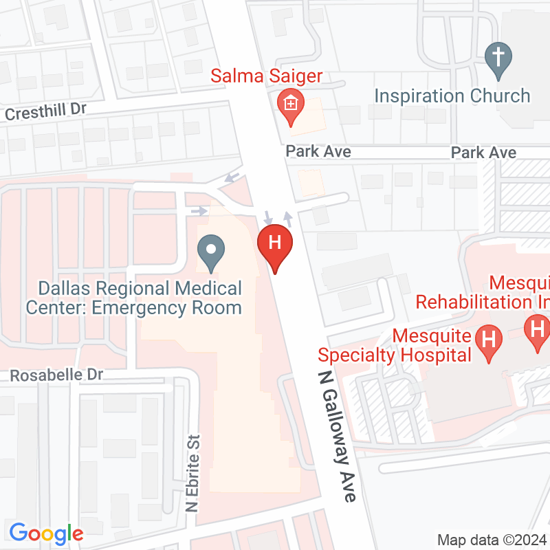 Dallas Regional Medical Center - 1011 N Galloway Ave