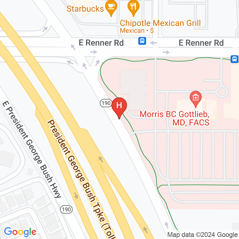 Methodist Richardson Medical Center - 2831 E President George Bush Hwy