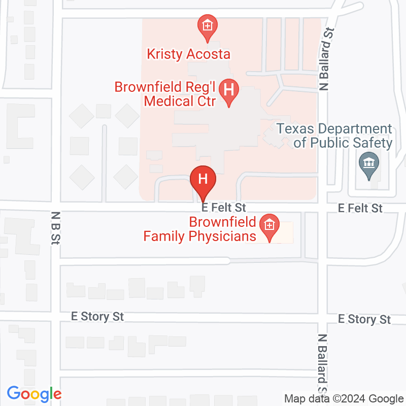 Brownfield Regional Medical Center - 705 E Felt St