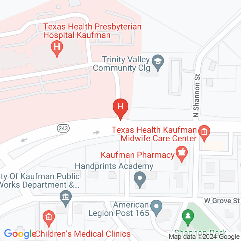 Texas Health Presbyterian Hospital Kaufman - 850 Ed Hall Dr
