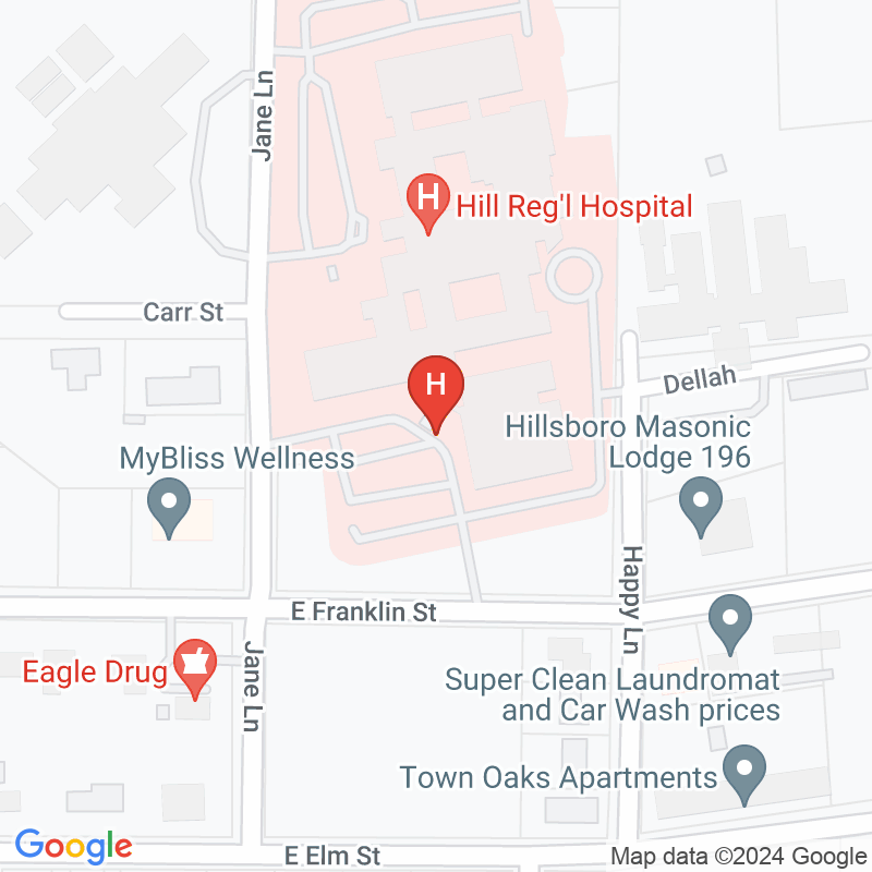 Hill Regional Hospital - 101 Circle Dr
