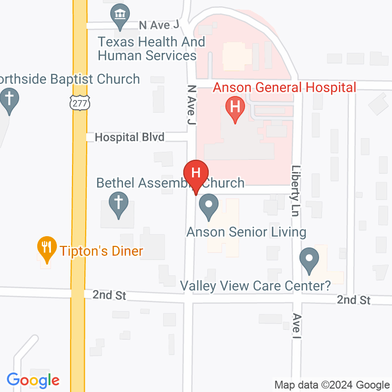 Anson General Hospital - 101 Avenue J