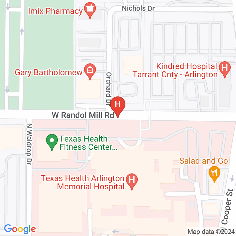 Texas Health Arlington Memorial Hospital - 800 W Randol Mill Rd