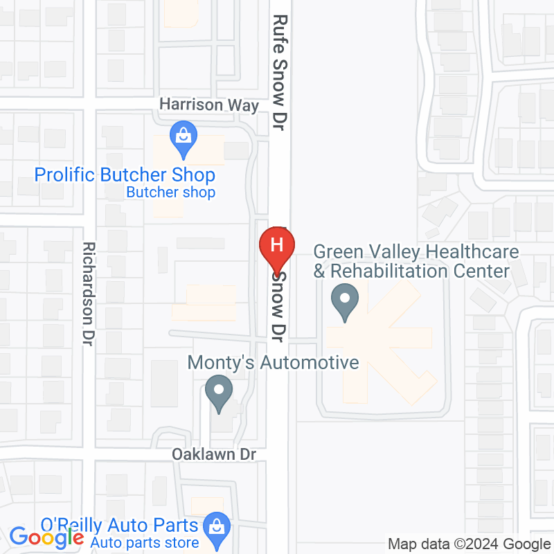 Green Valley Healthcare and Rehabilitation Center - 6850 Rufe Snow Dr