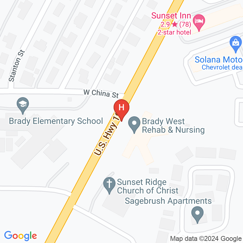 Brady West Rehab & Nursing - 2201 Menard Hwy