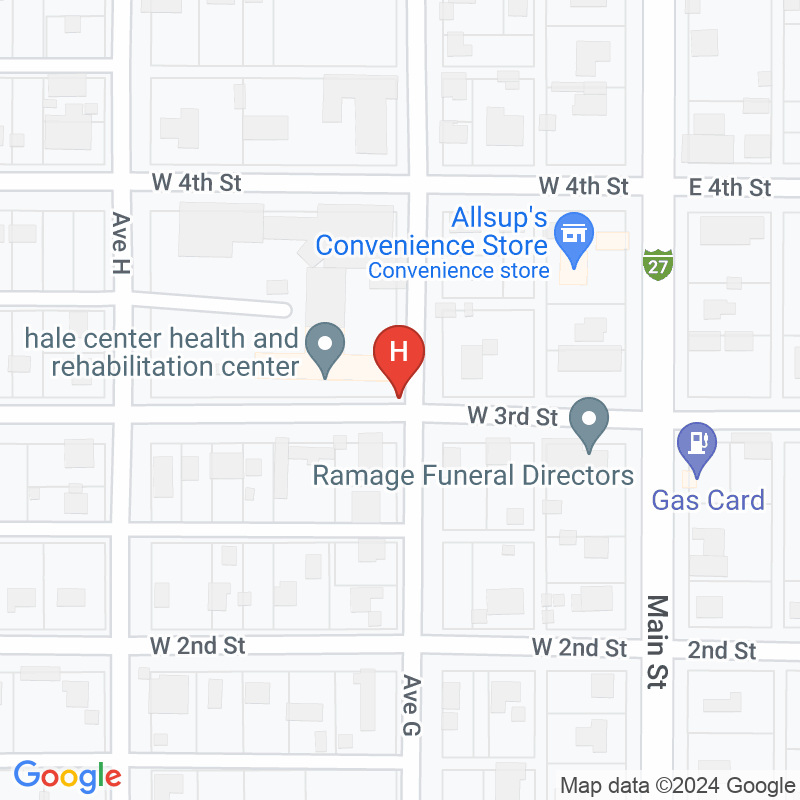 Hale Center Health and Rehabilitation - 202 W 3rd St